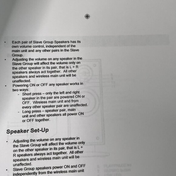 iSymphony WS2 Wireless Speakers User Manual Instruction Guide u - Picture 4 of 6